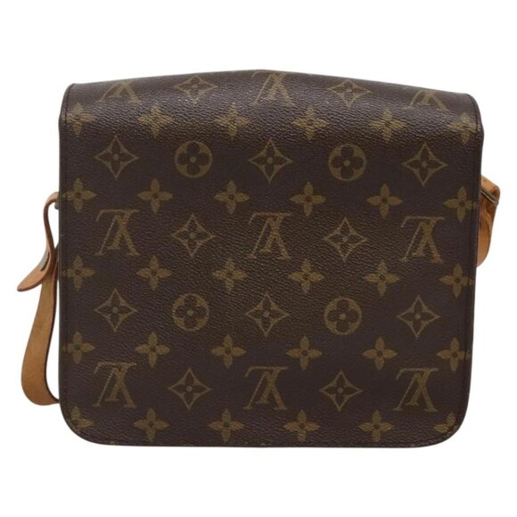 LOUIS VUITTON Monogram Cartesier MM Shoulder Bag M51253 LV Auth 132596 - Picture 3 of 16